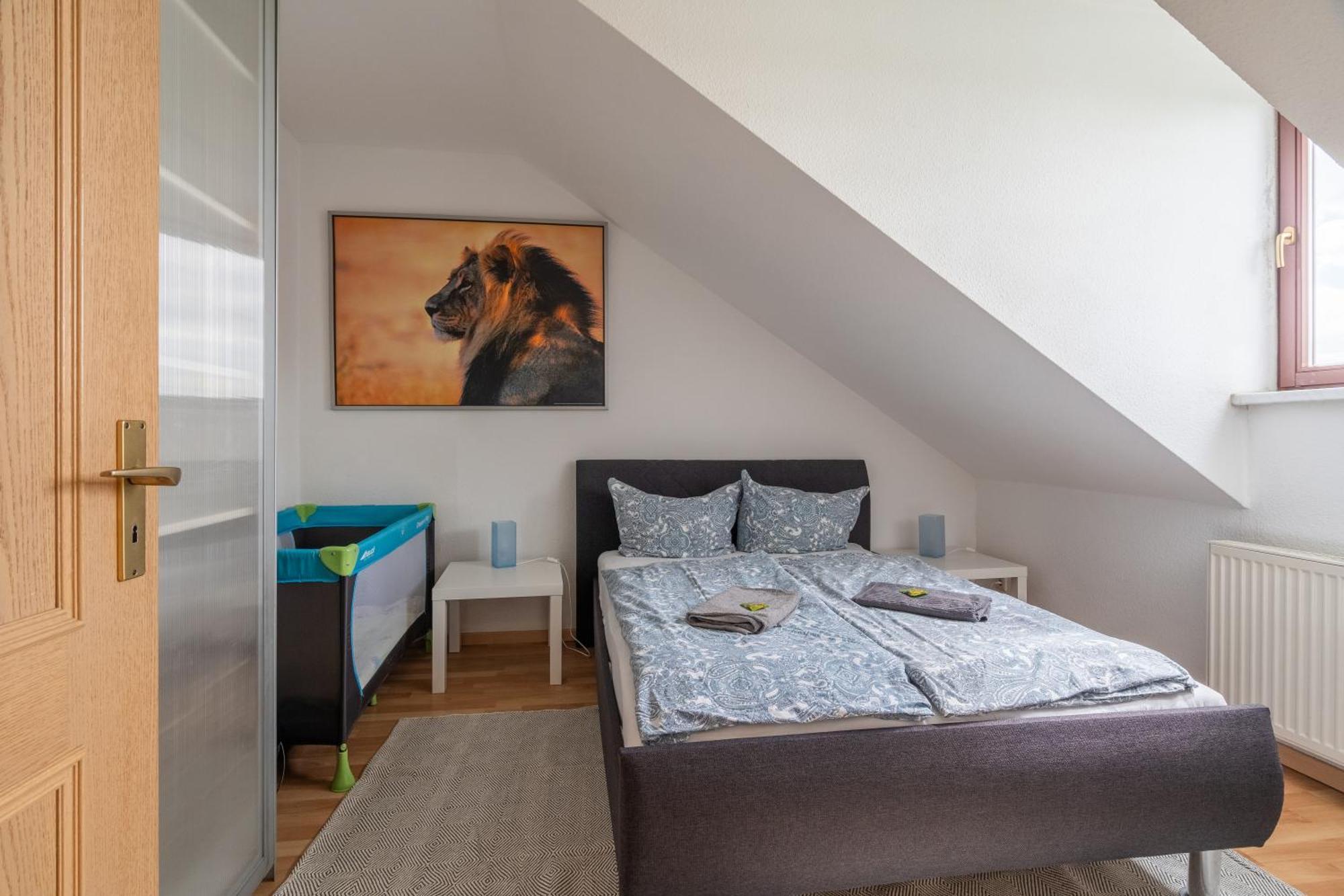 Gemuetliche Dachgeschosswohnung -Waldstrassenviertel Leipzig Eksteriør bilde