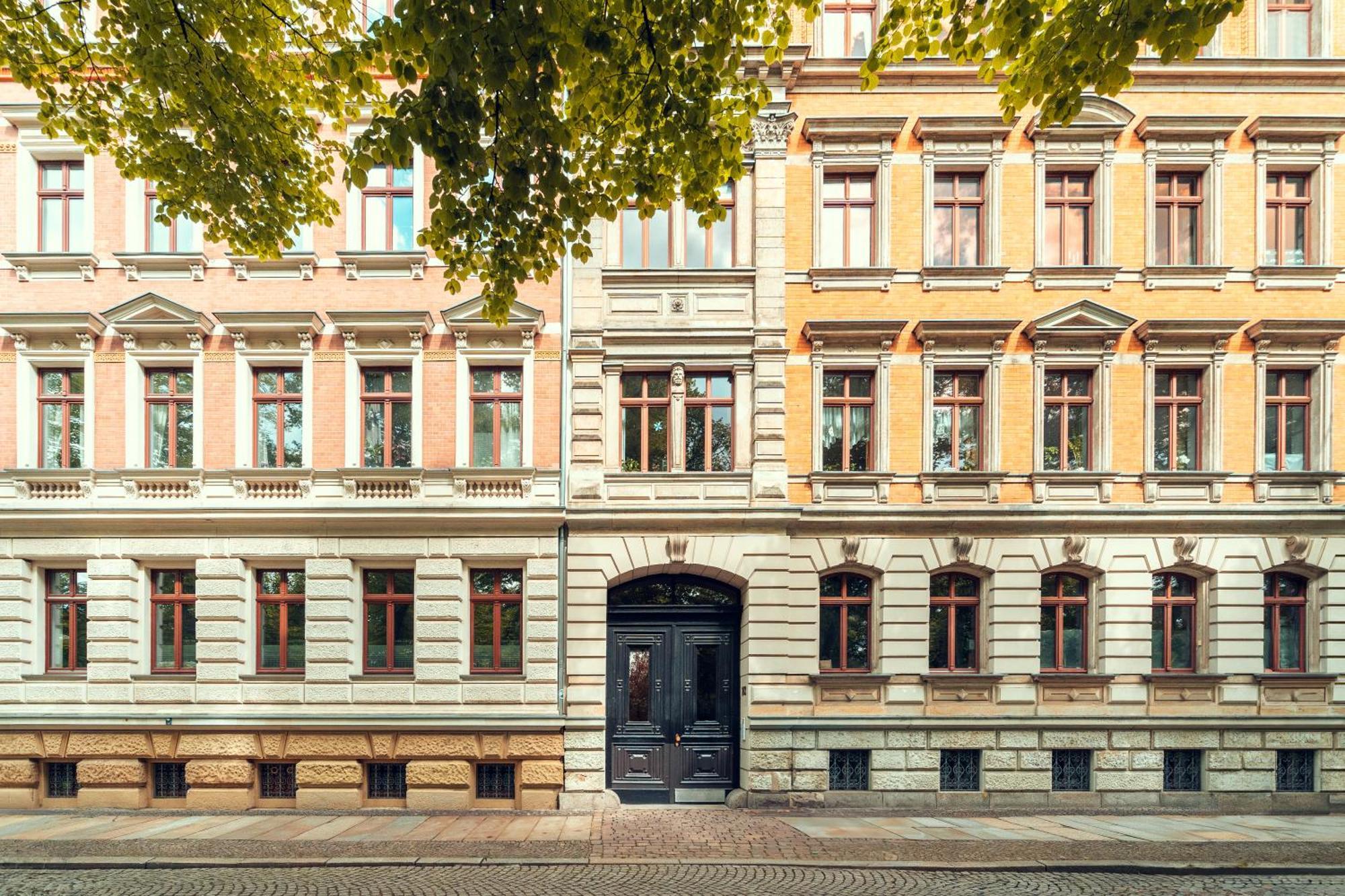 Gemuetliche Dachgeschosswohnung -Waldstrassenviertel Leipzig Eksteriør bilde